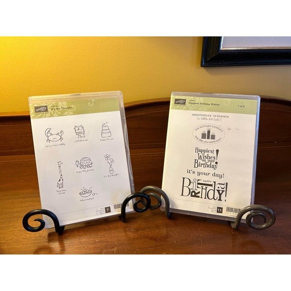 Stampin' Up! IT’S THE THOUGHT/HAPPIEST BIRTH e2 - Picture 1 of 1